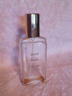 CHANEL Coco Eau de Parfum Bottle with Gold Cap Refillable